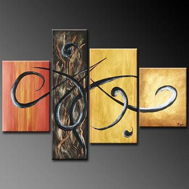 Dafen Oil Painting on canvas abstract -set271 Dafen Oil Painting on canvas abstract -set271